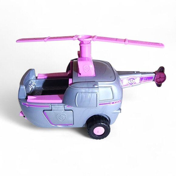 Peppa Pig Vehicle Toy Lot Train Cars Ice Cream Van Paw Patrol Helicopter Set - Picture 5 of 5